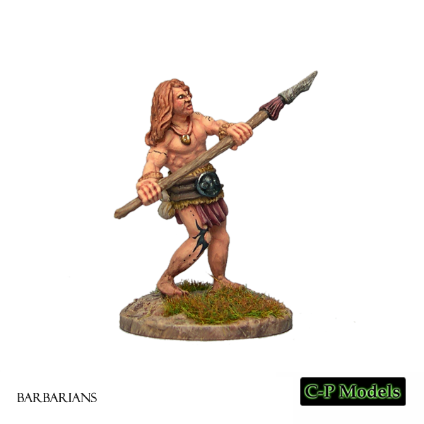 Barbarian with Spear 1