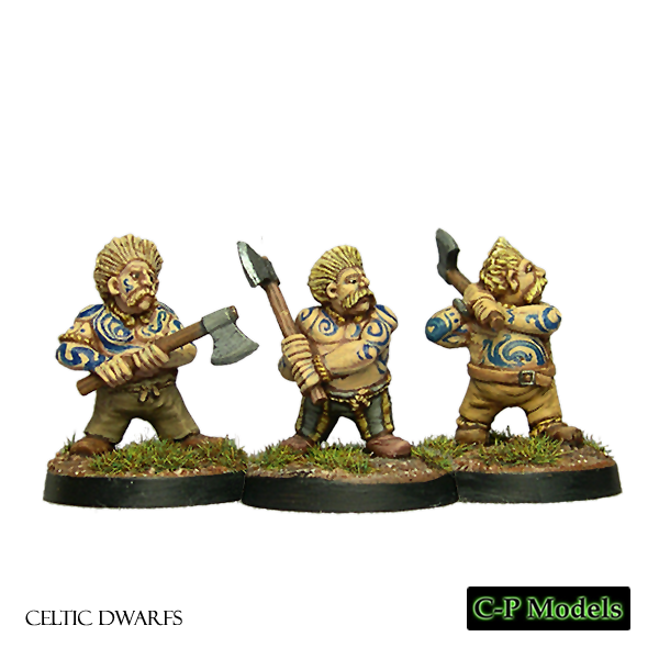 Celtic Dwarfs with axes