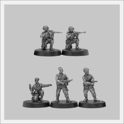 TQD Ai04 20mm Diecast WWII US Infantry with BARs 