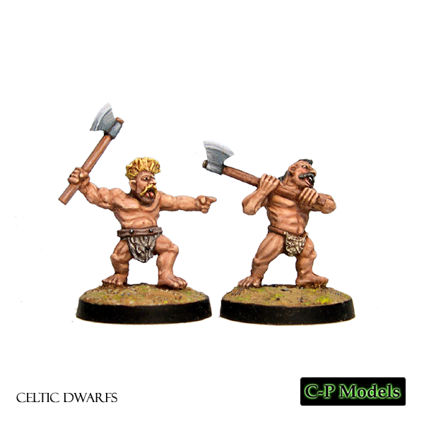 Celtic Dwarf berserkers with axes