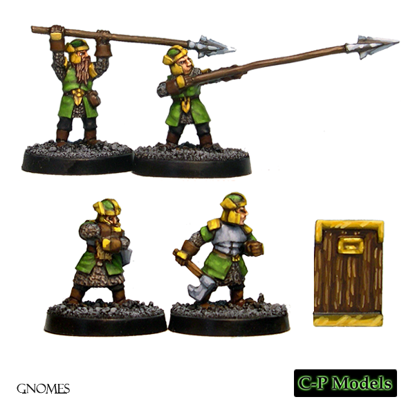Gnome heavy infantry spears