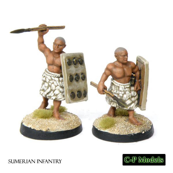Sumerian Infantry pike/LTS & axe, 15mm scale | Miniatures, Infantry, Wargaming